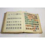 STAMP ALBUM a Century Postage Stamp album with foreign content, including China, Germany and