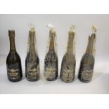 CHAMPAGNE: Drappier, Grande Sendree, Brut, 1995, high levels, five bottles, four cellophane