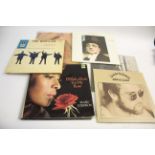 VARIOUS LP RECORDS including Elton John (Honky Chateau), Carole King (Tapestry), Faces (Ooh La