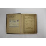 STAMP ALBUMS one album with 19thc and early 20thc used stamps, including Great Britain (1d red's,