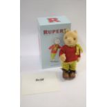 BOXED STEIFF RUPERT BEAR a limited edition Steiff Rupert Bear, No 503 of 1973 and made in 2008. With