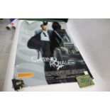 JAMES BOND POSTERS - CASINO ROYALE 19 identical posters for Casino Royale in 2006, 101cms by