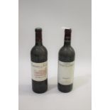 WINE: Charmes de Kirwan, Margaux, 2006, into neck, two bottles (2)
