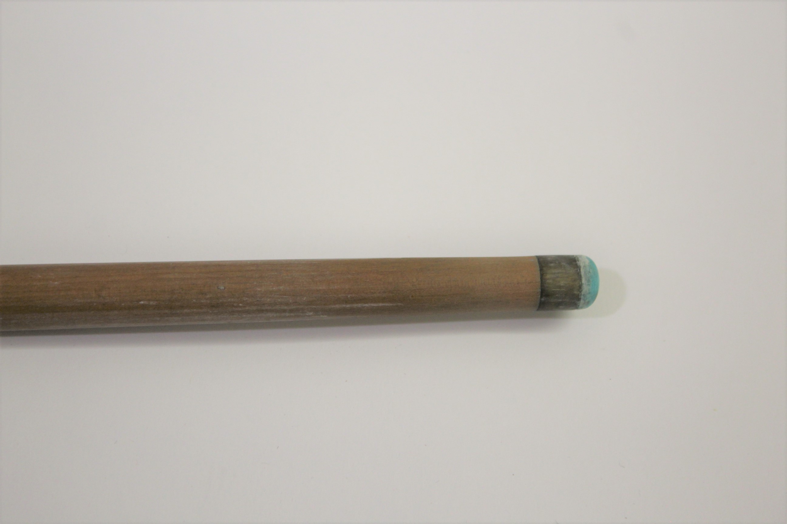 VINTAGE SNOOKER CUE - BURROUGHES & WATTS with a pear wood or maple shaft, with a burr wood, ebony - Image 6 of 7