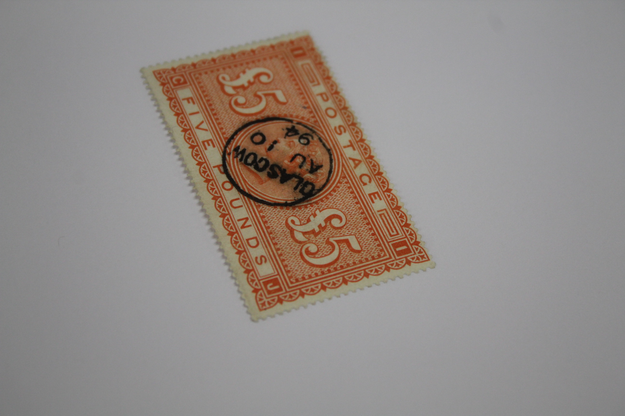 1882 £5 ORANGE STAMP - Image 5 of 10