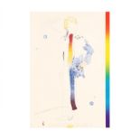 Jim Dine (American, born 1935), Dorian Gray with a Rainbow Scarf