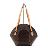 Monogram Canvas Shoulder Bag, Ellipse GM, Louis Vuitton