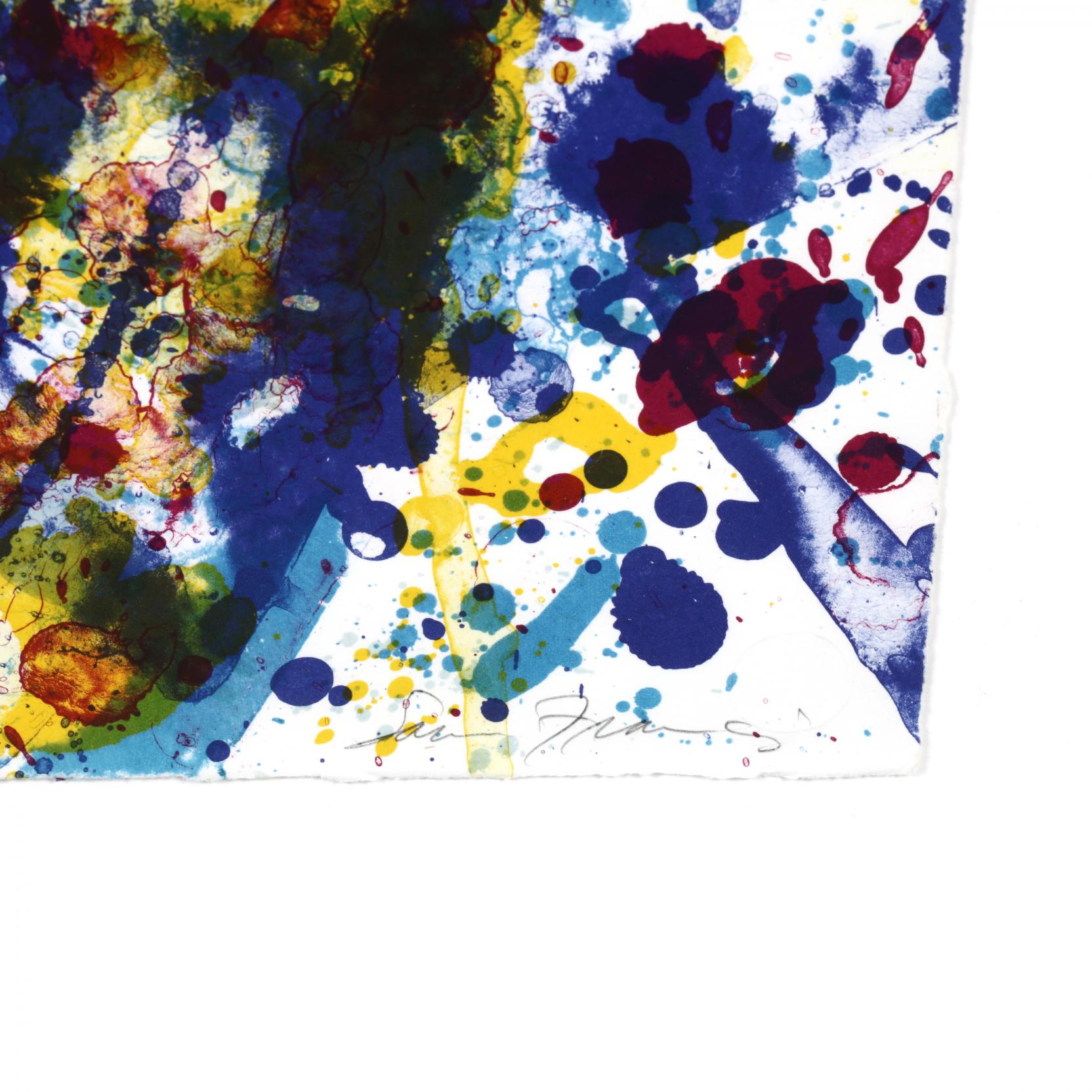 Sam Francis (American, 1923‰ÛÒ1994), Under Blue - Image 3 of 5