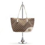 Monogram Canvas Tote, Gucci