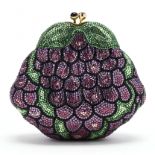 Grape Cluster Minaudiere, Judith Leiber