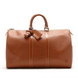 Cipango Brown Epi Keepall 45, Louis Vuitton