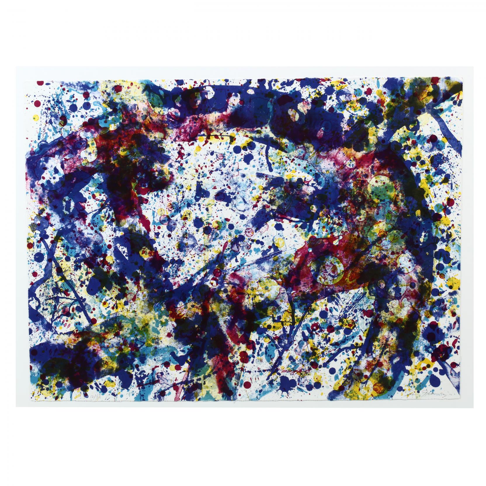 Sam Francis (American, 1923‰ÛÒ1994), Under Blue