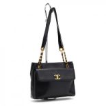 Caviar Leather Shoulder Bag, Chanel