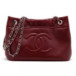 Monogram Logo Shoulder Tote, Chanel