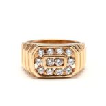 14KT Gold and Diamond Ring