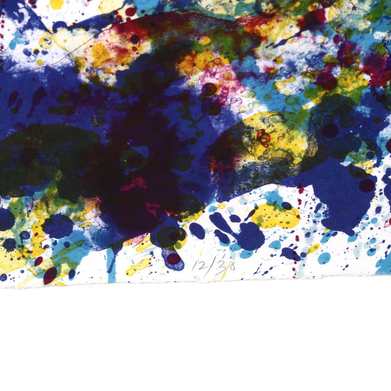 Sam Francis (American, 1923‰ÛÒ1994), Under Blue - Image 4 of 5