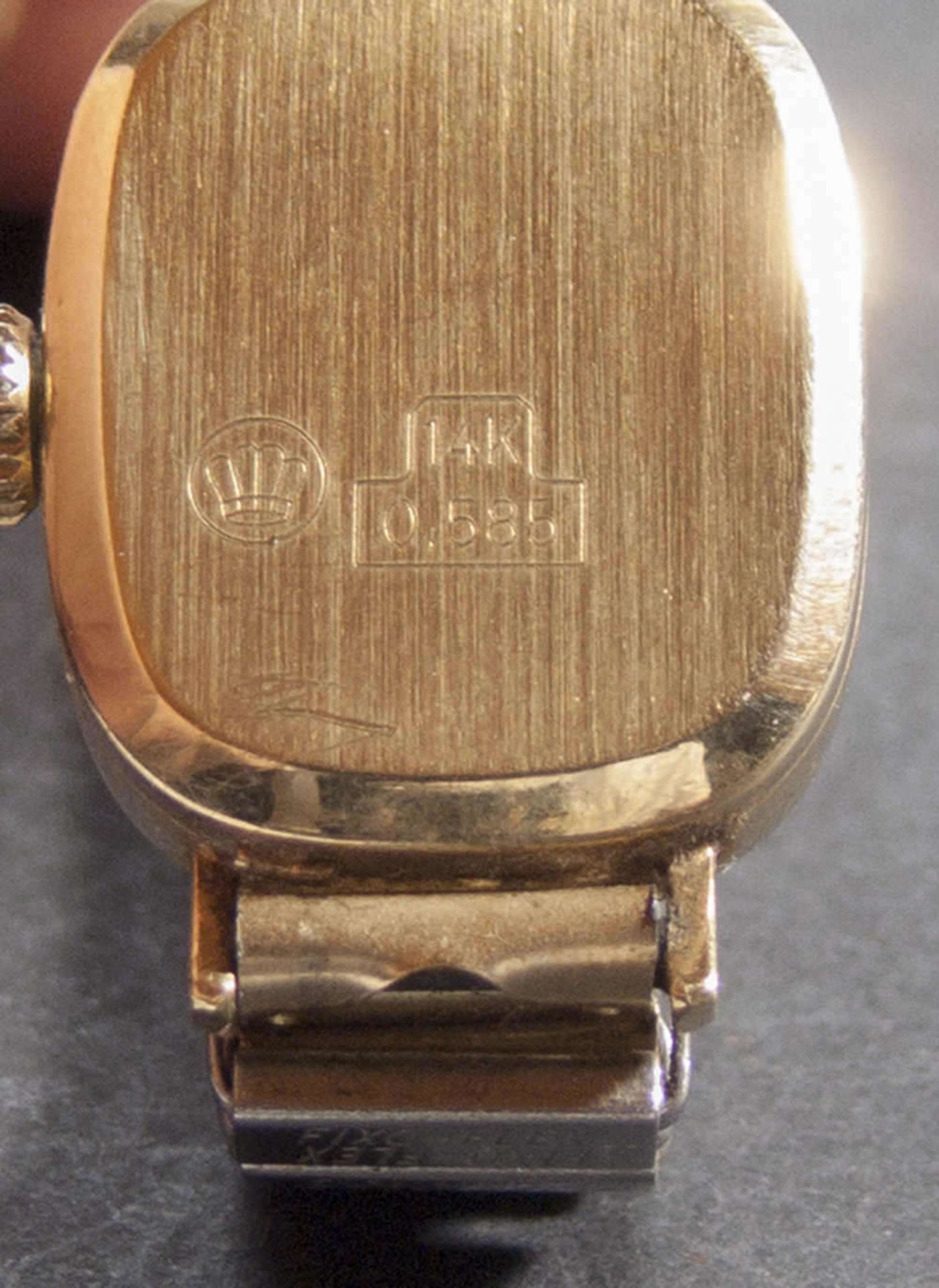 Damenarmbanduhren, Amara, 585er Goldgehäuse mit Flexarmband.Ladies' wristwatches, Amara, 585 gold - Image 2 of 2