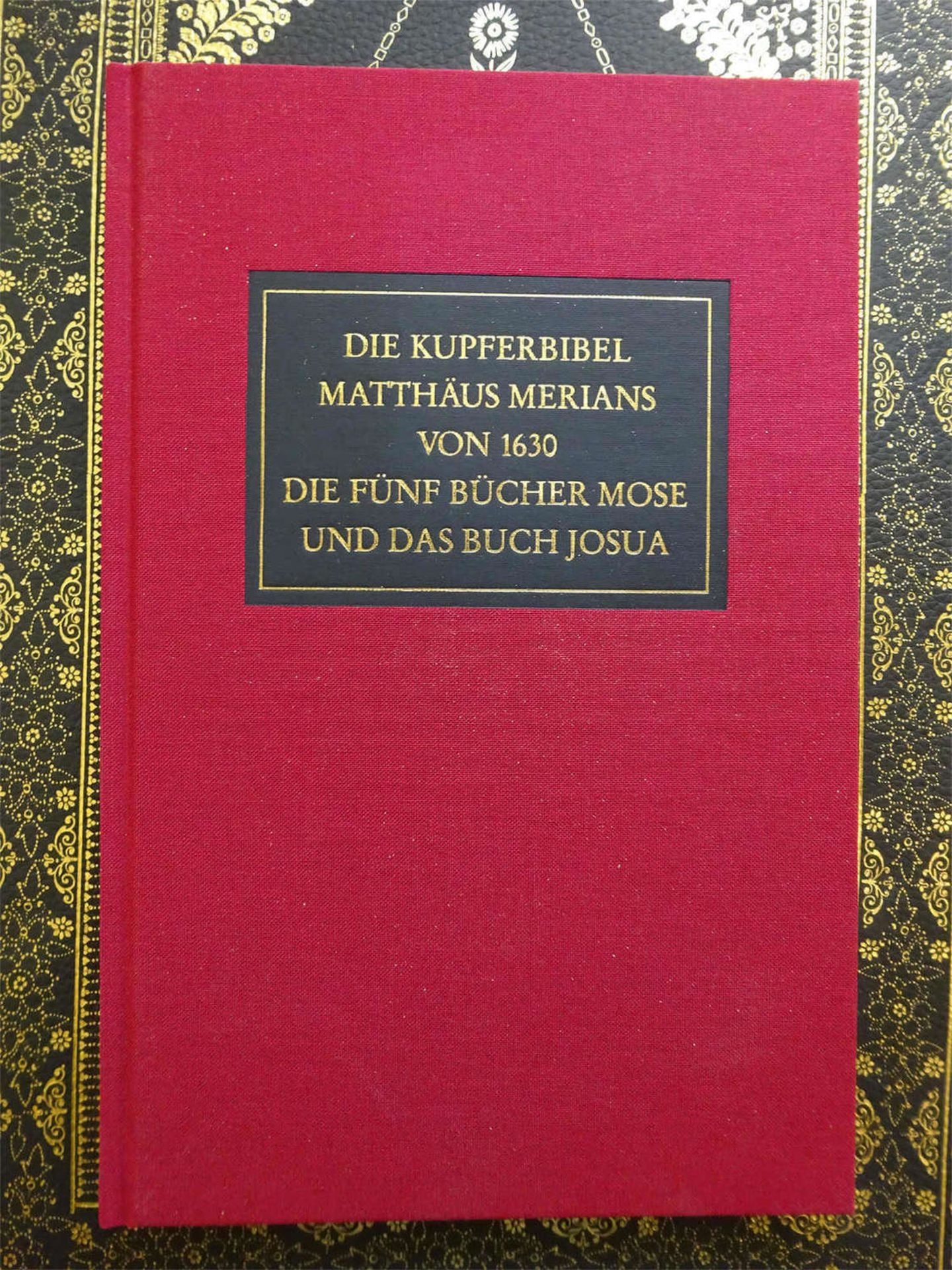 Bibel Matthaus Merian Kuferbibel AT 1630, gekauft für über 1600 €. Faksimile des handkolorierten - Bild 2 aus 3