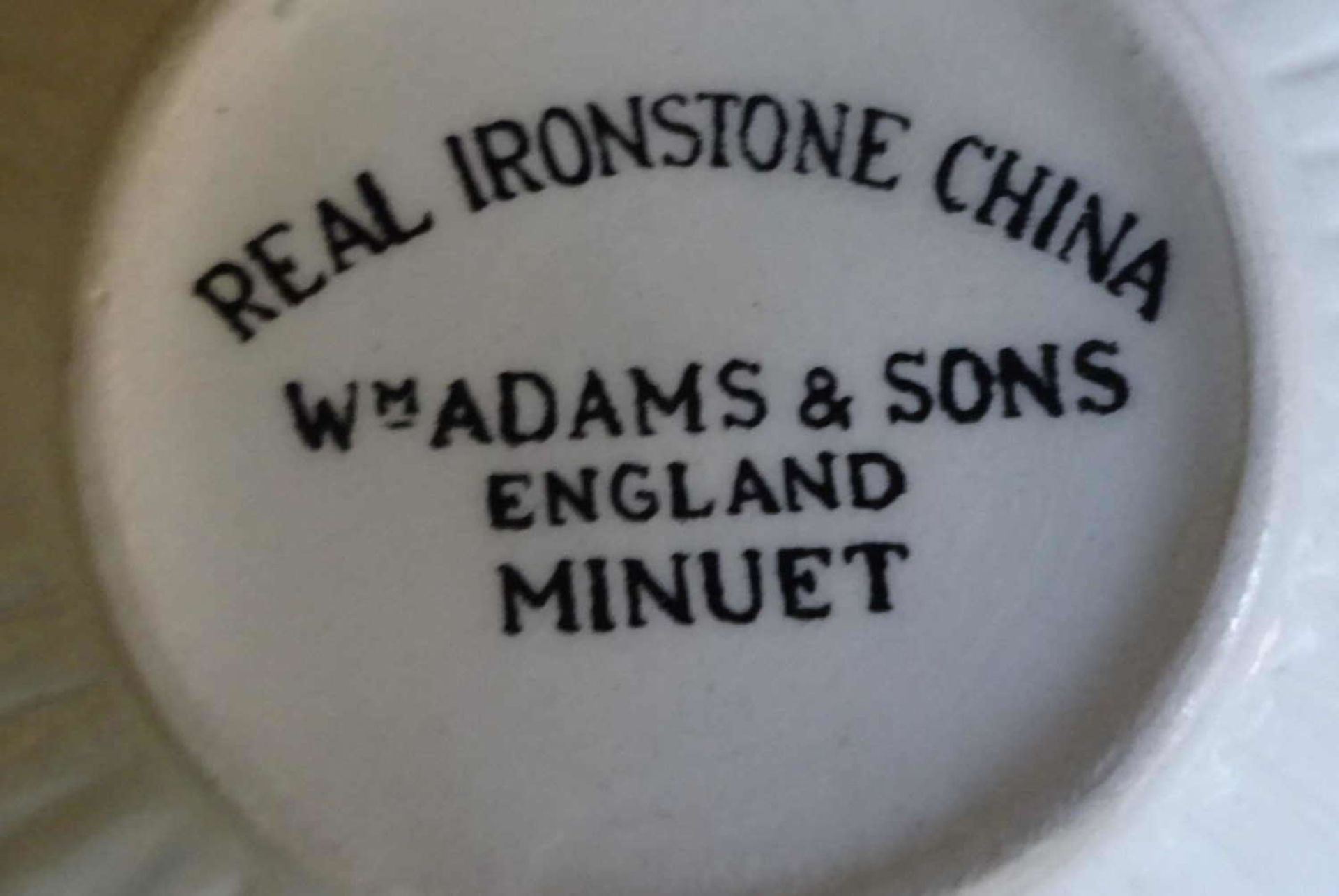 Adams & Sons England, Real English Ironstone, Resteservice, bestehend aus 5 Suppenteller, 6 - Bild 5 aus 5