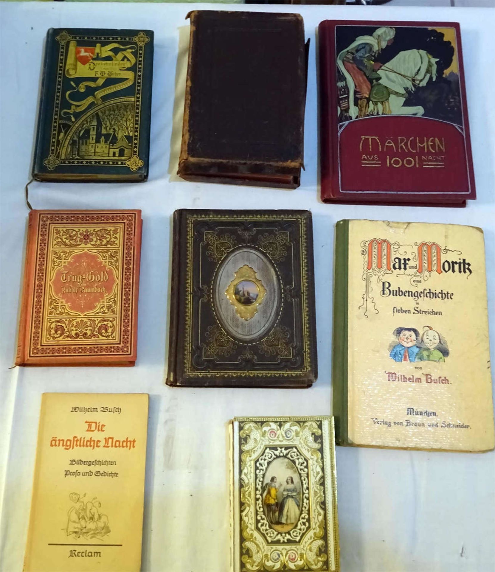 1 Lot alte Bücher, hochwertige Einbände, bitte besichtigen!1 Lot old books, high quality bindings,