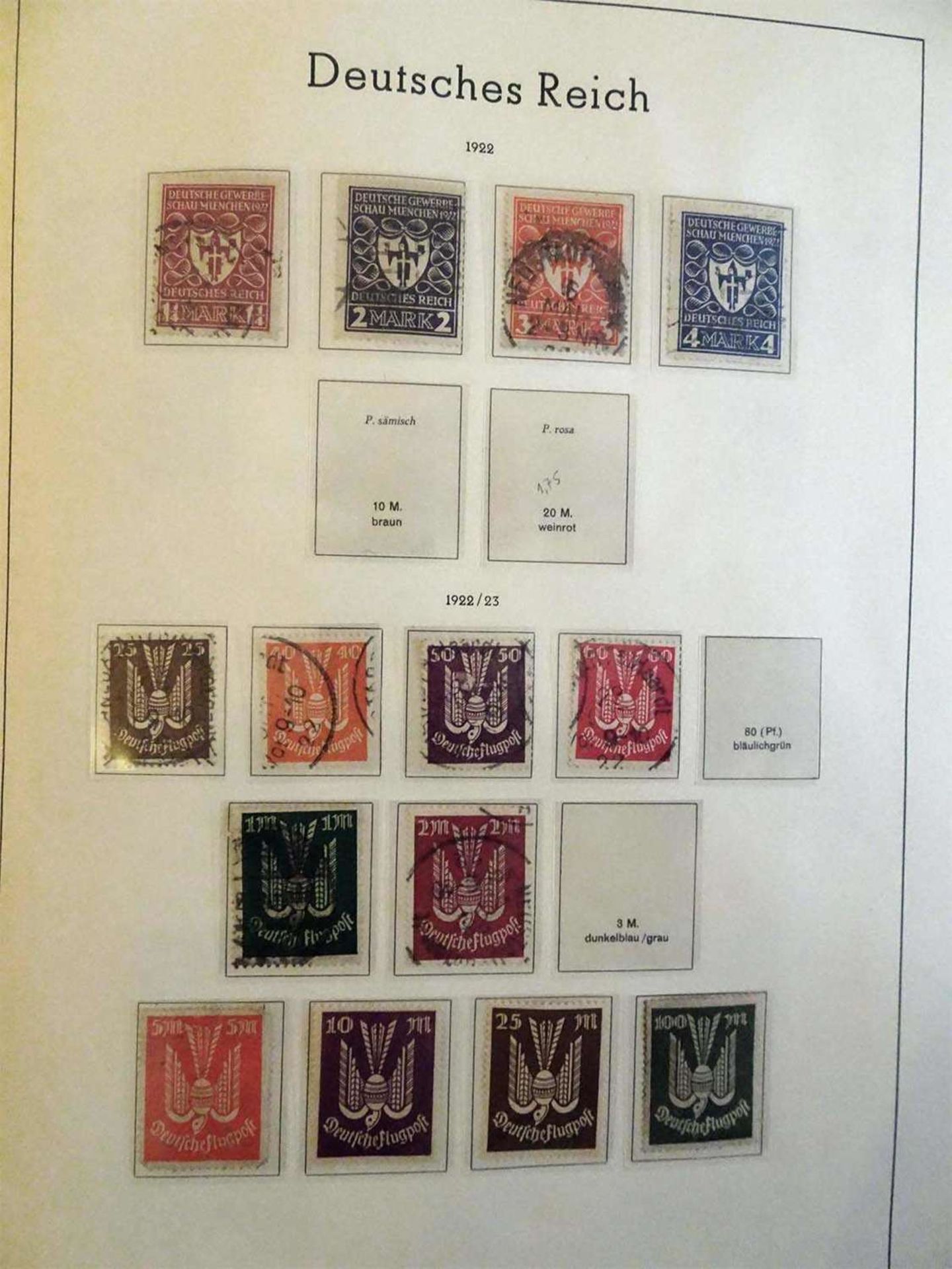 Deutsches Reich, Vordrucksammlung, Teilsammlung, ab 1872 - 1938. Bitte besichtigen.German Reich, - Bild 4 aus 6