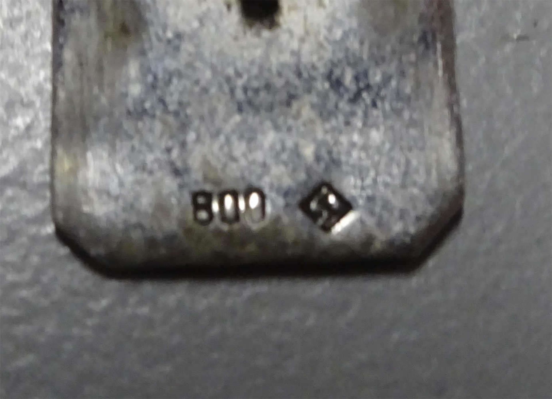 1 Silberarmband, Länge ca. 18,5 cm, Gewicht ca. 26,1 gr1 silver bracelet, length approx 18.5 cm, - Image 2 of 2