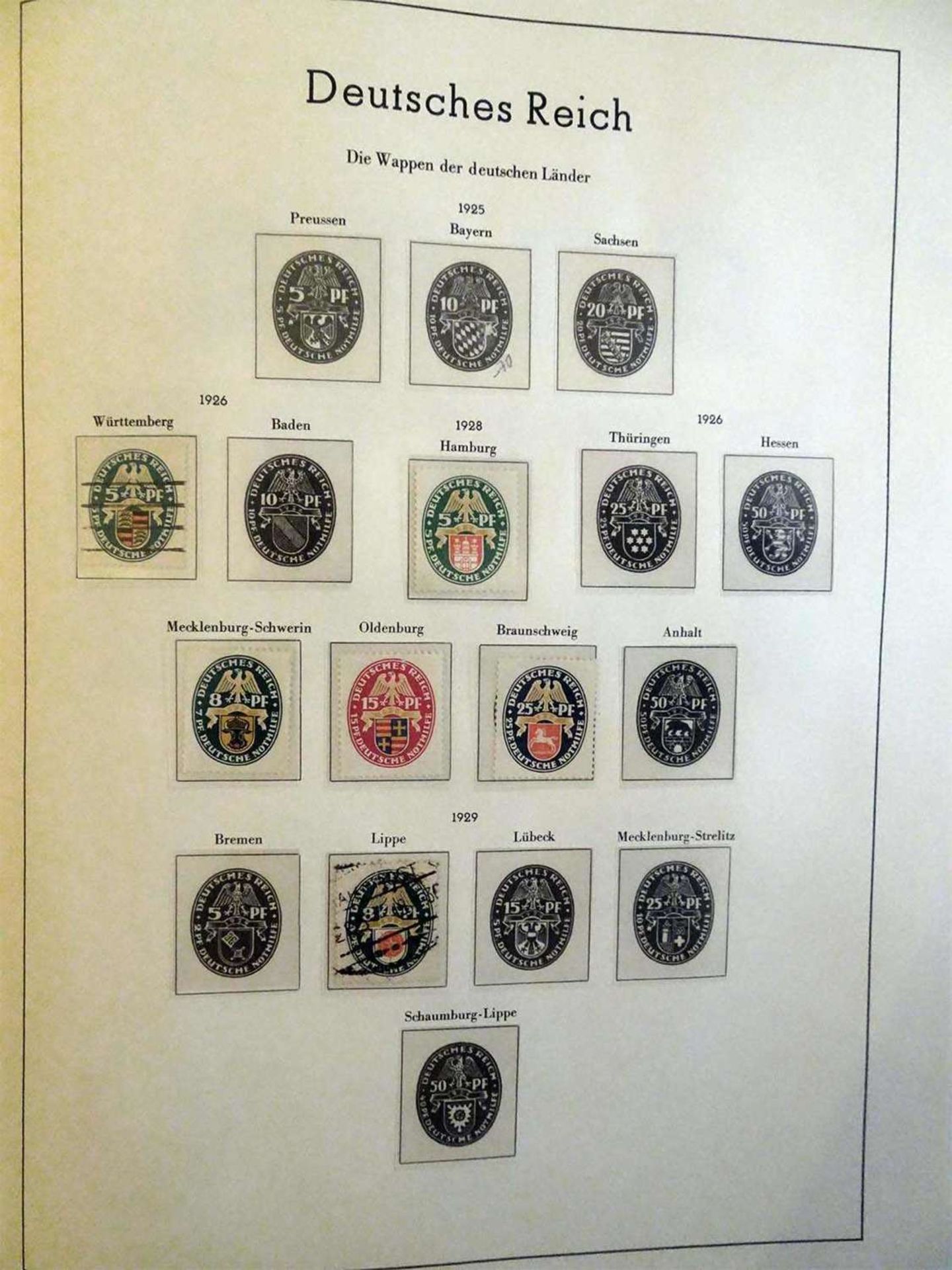 Deutsches Reich, Vordrucksammlung, Teilsammlung, ab 1872 - 1938. Bitte besichtigen.German Reich, - Bild 6 aus 6