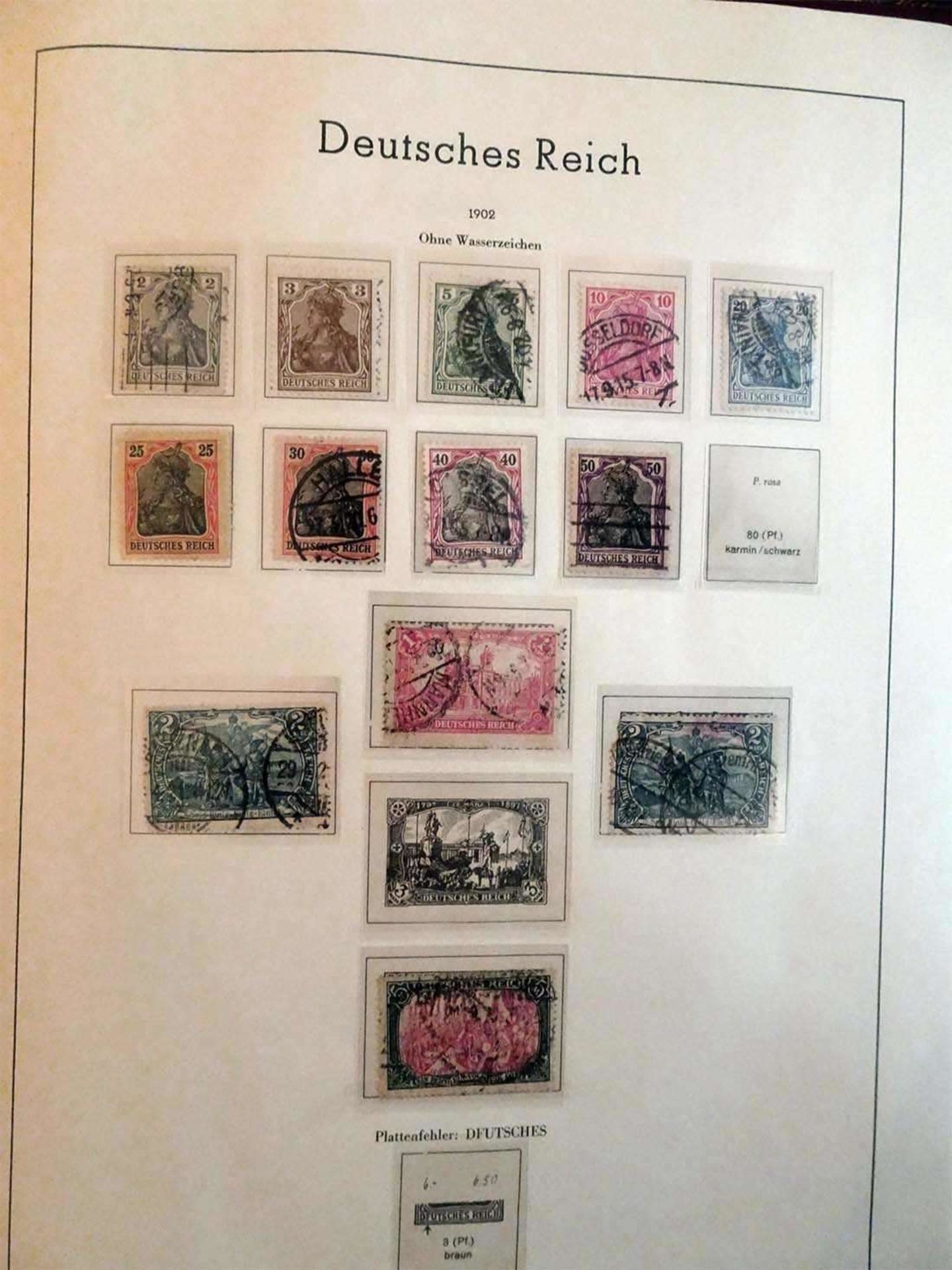 Deutsches Reich, Vordrucksammlung, Teilsammlung, ab 1872 - 1938. Bitte besichtigen.German Reich, - Bild 3 aus 6