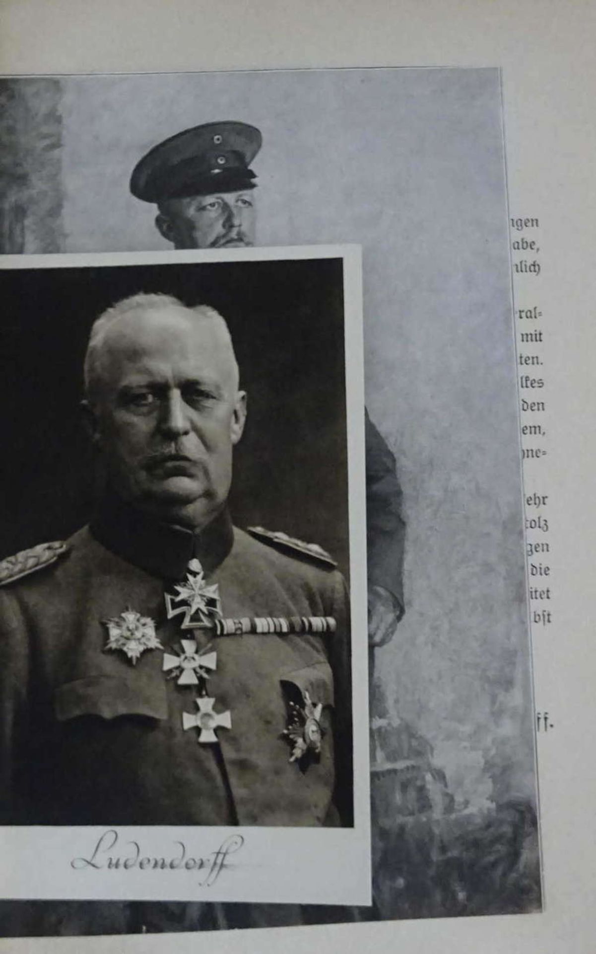 Erich Ludendorff- Meine Kriegserinnerungen 1914-1918. Mit zahlreichen Skizzen und Plänen. Vierte - Bild 2 aus 3