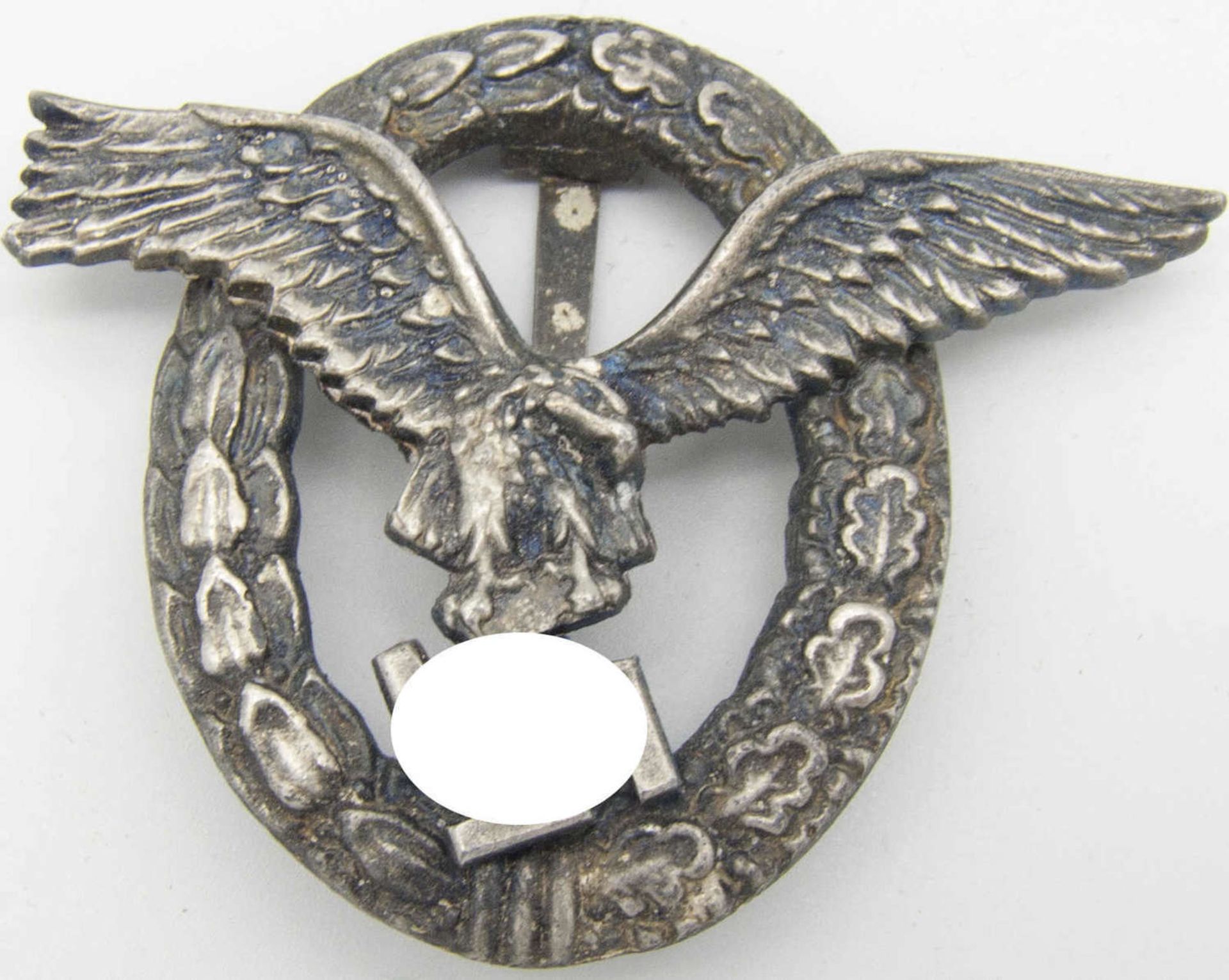 2. Weltkrieg, Flugzeugführer Abzeichen, OEN Nr. 4006, Sammleranfertigung.WWII, pilot badge, OEN
