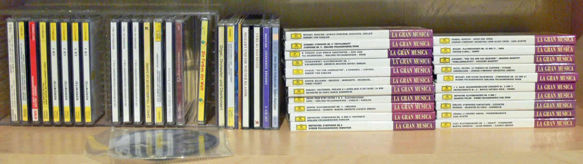 Konvolut CD´s - Klassische Musik, z.B. Beethoven, Mozart, J. S. Bach, Händel, Schubert etc.