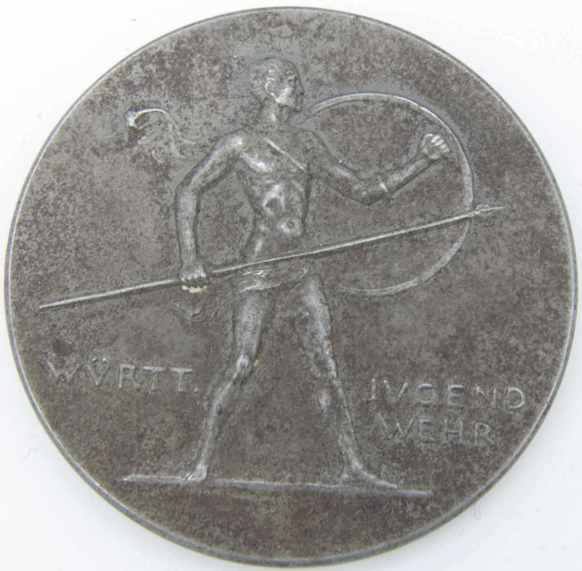 Sportmedaille, Württenbergische Jugendwehr, "Dem Sieger im Wettkampf"Sport medal, Württenberg