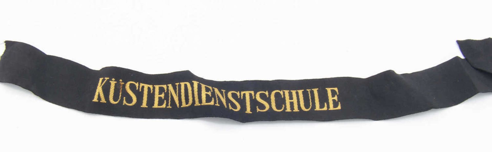 2. Weltkrieg, Mützenband, KüstendienstschuleWorld War II, cap band, coastal service school