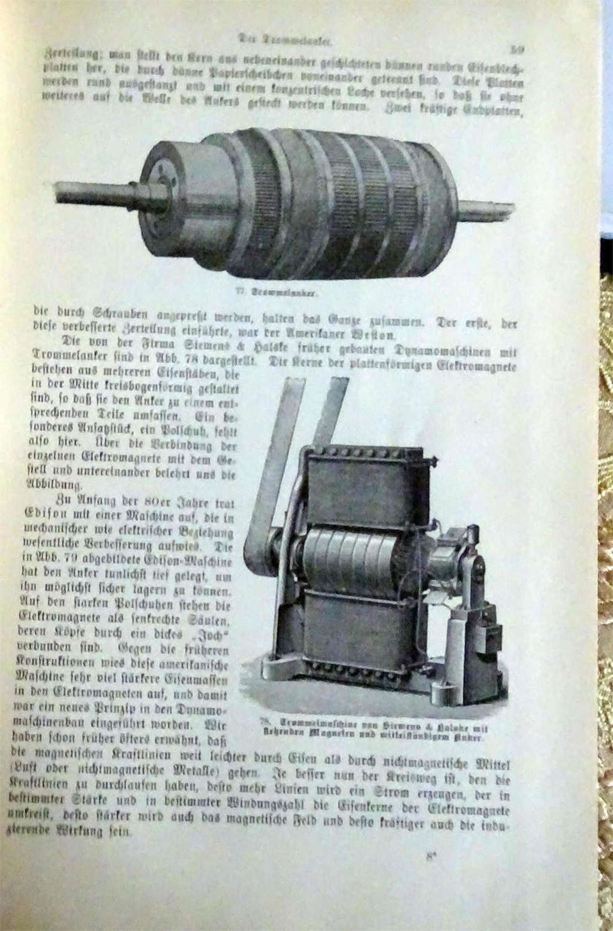 Arthur Wilke, Die Elektrizität, ihre Erzeugung und ihre Anwendung in Industrie und Gewerbe von - Bild 2 aus 3