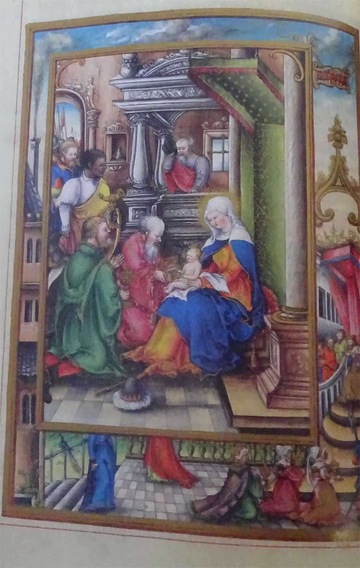 Gebetbuch für Kardinal Albrecht von Brandenburg, Nürnberg 1536/37.Faksimile Ausgabe, Wissen Media- - Bild 6 aus 7