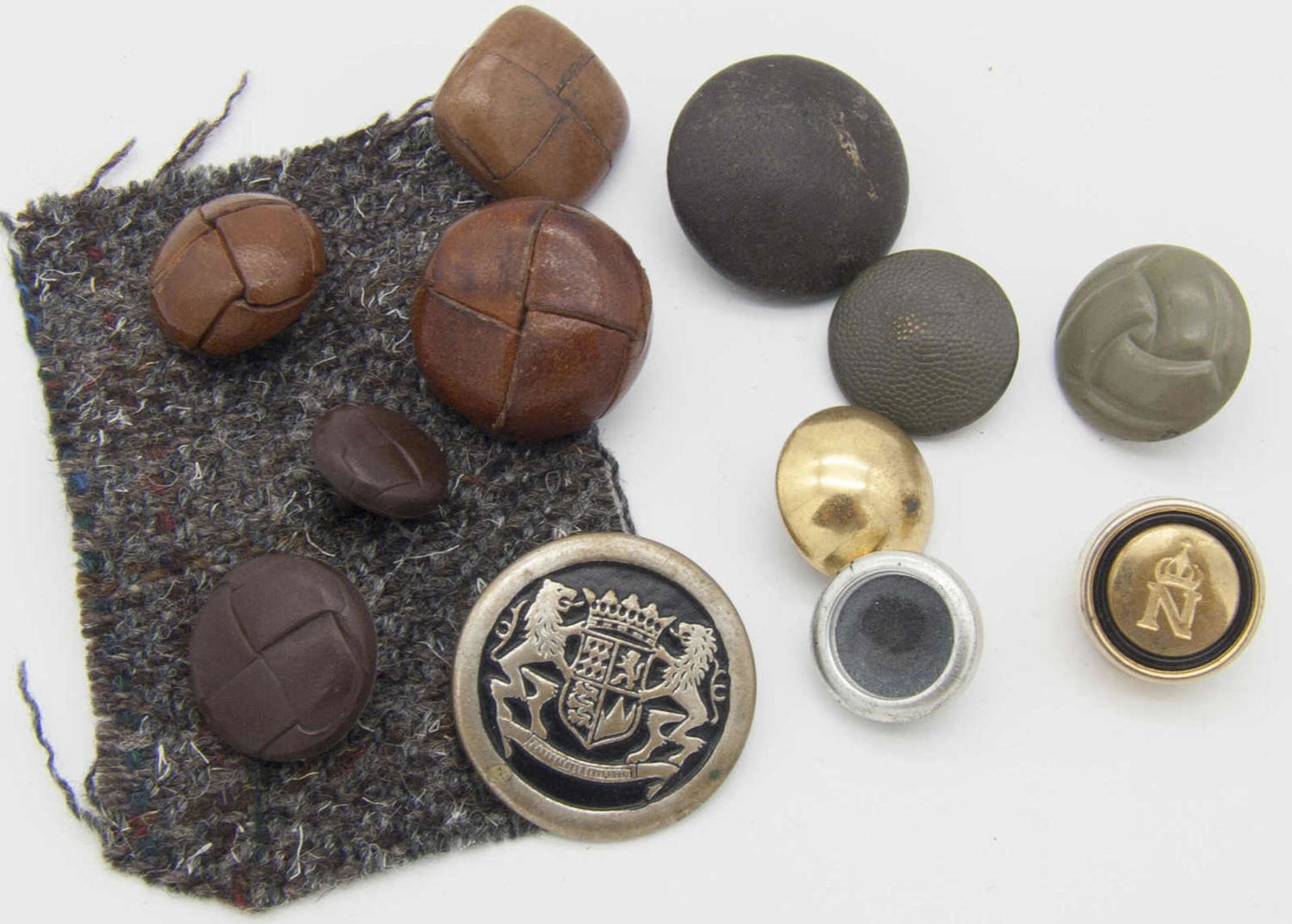 1. Weltkrieg, Konvolut Knöpfe1st World War, convolute buttons