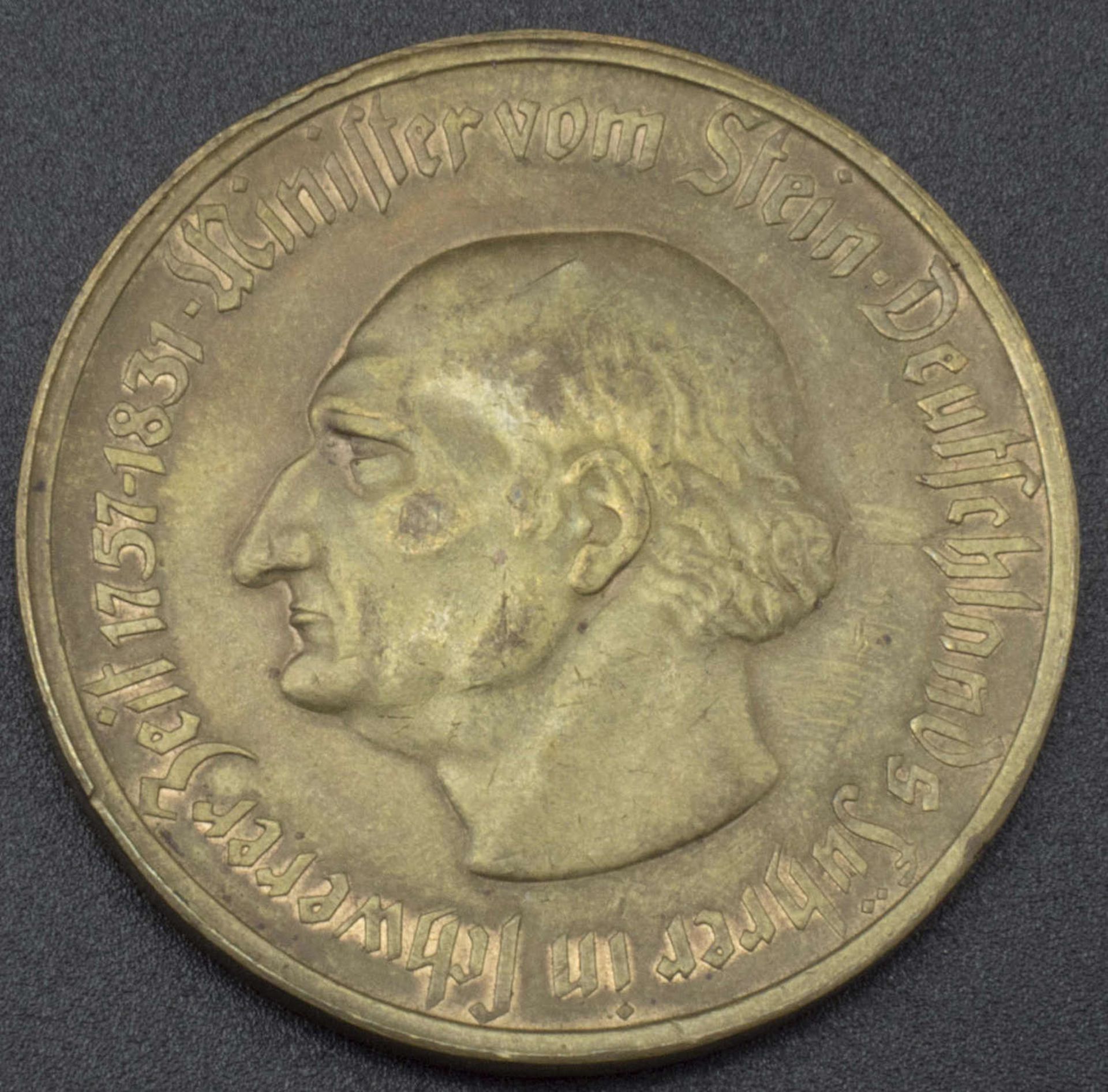 Westfalen 1923, 50 Millionen Mark, Notgeld der Provinz Westfalen - Minister vom Stein Deutschlands - Image 2 of 2