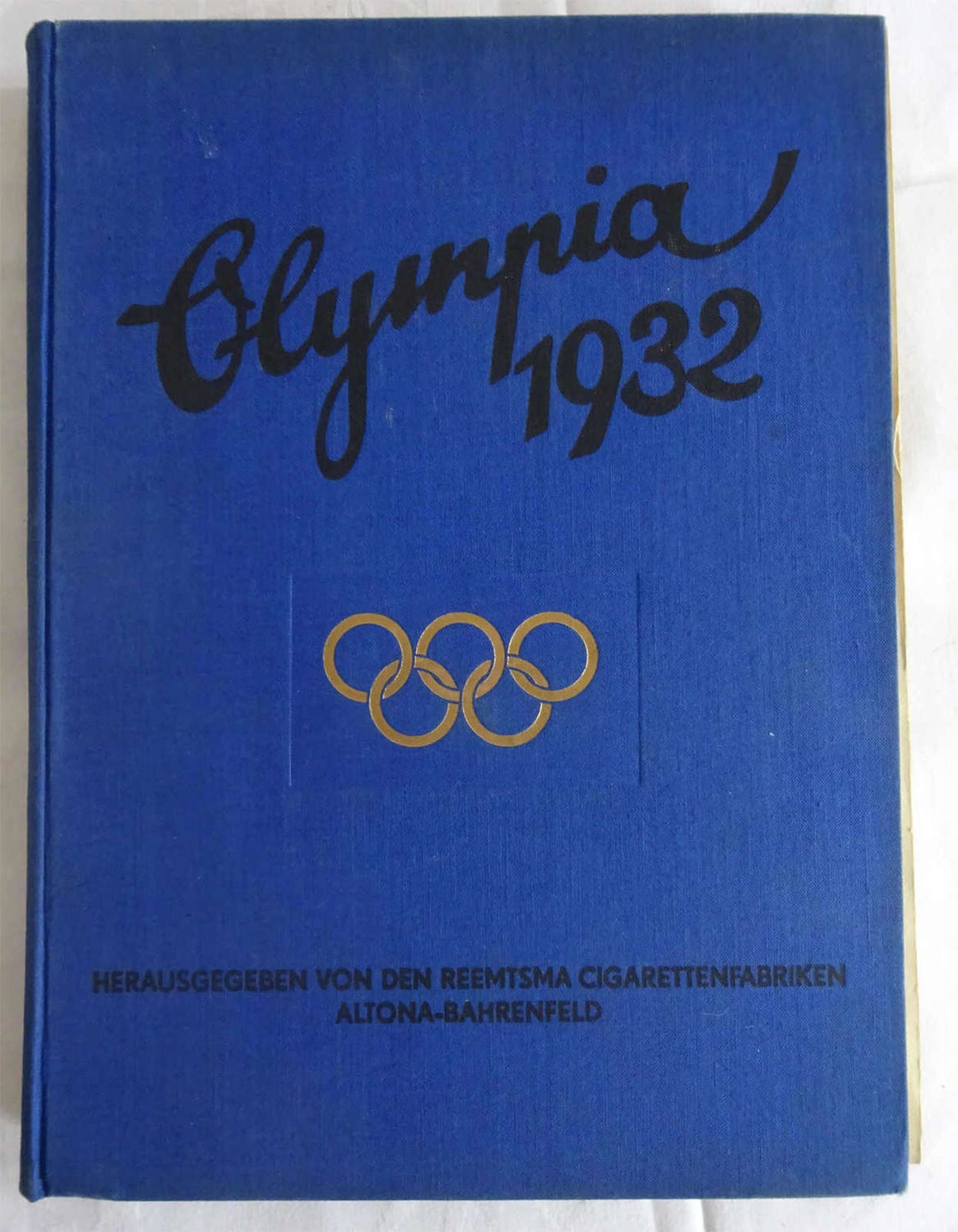 Sammelbilder Album Olympische Spiele 1932, augenscheinlich vollständig.Collector's pictures Album