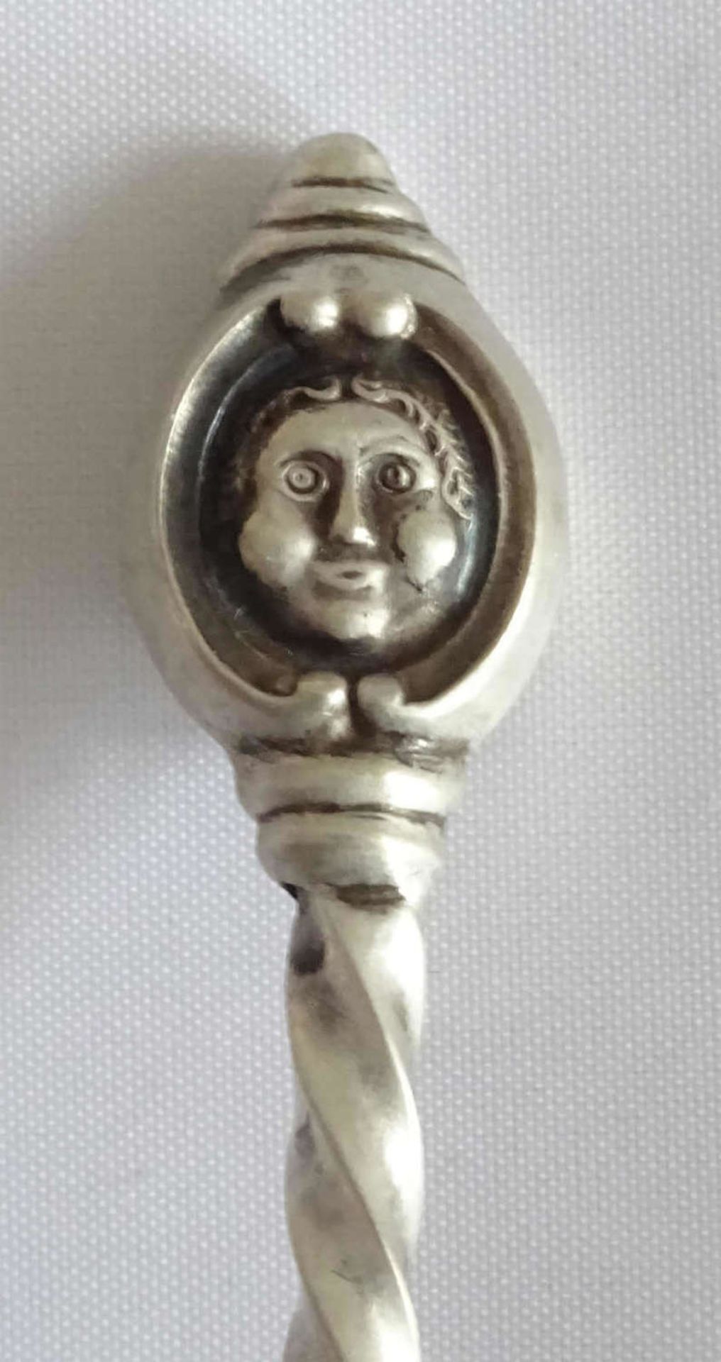 Biedermaier Löffel, 800er SilberBiedermeier spoon, 800 silver - Bild 2 aus 2