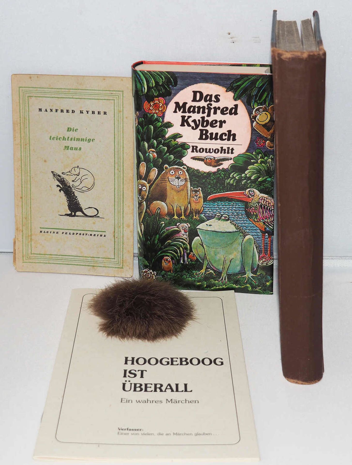 Konvolut Märchenbücher, dabei "Das Manfred Kyber Buch", Tiergeschichten und Märchen, Rowolth.