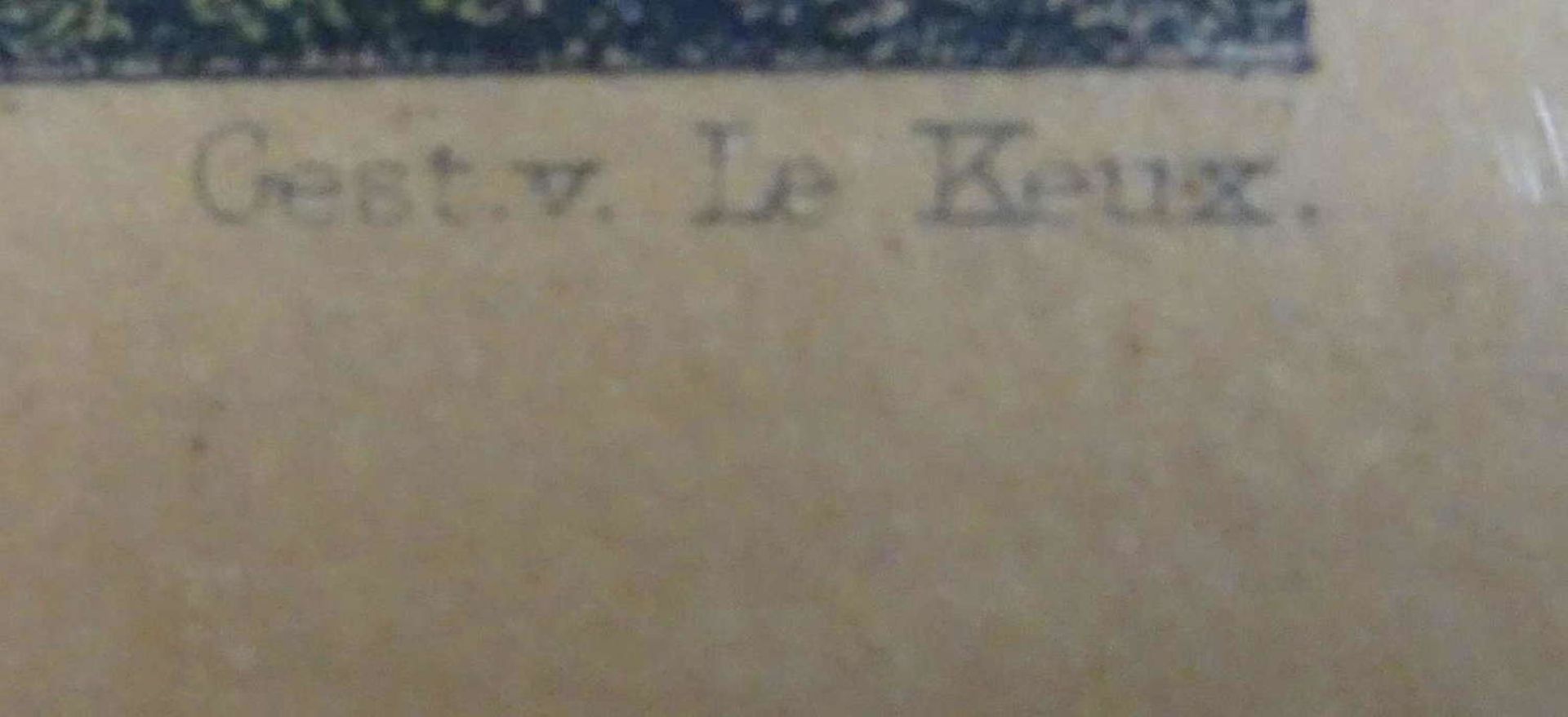 3 gerahmte Ansichten von Freiburg unter anderem Keux.Maße: 2 x Breite ca. 25,5 cm x Höhe 20 cm und 1 - Bild 4 aus 4