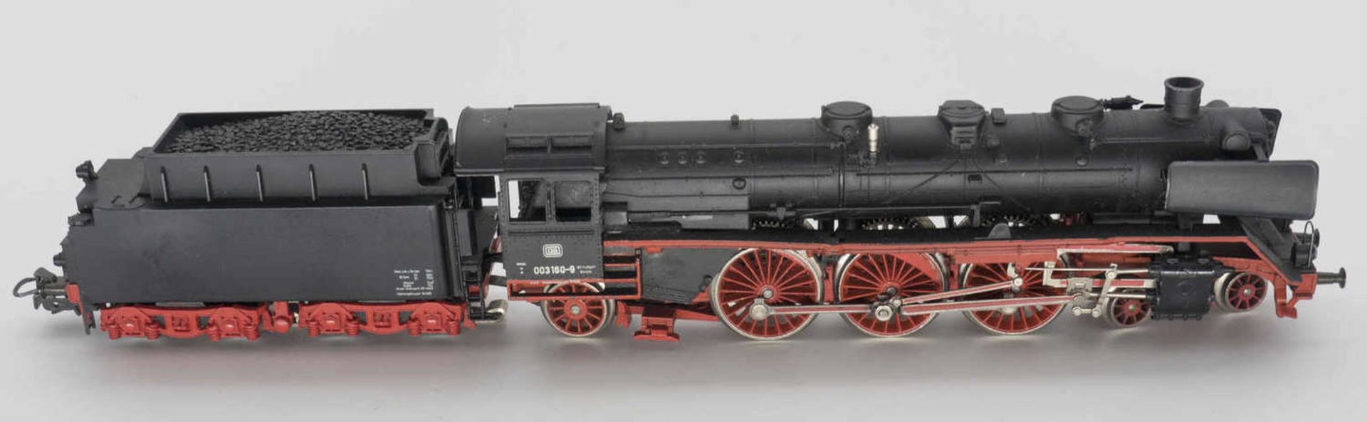 Märklin Dampflokomotive BR 003 der DB, BN 003 160-9. Guss, Tender Kunststoff. Spur H0. Guter - Image 3 of 3