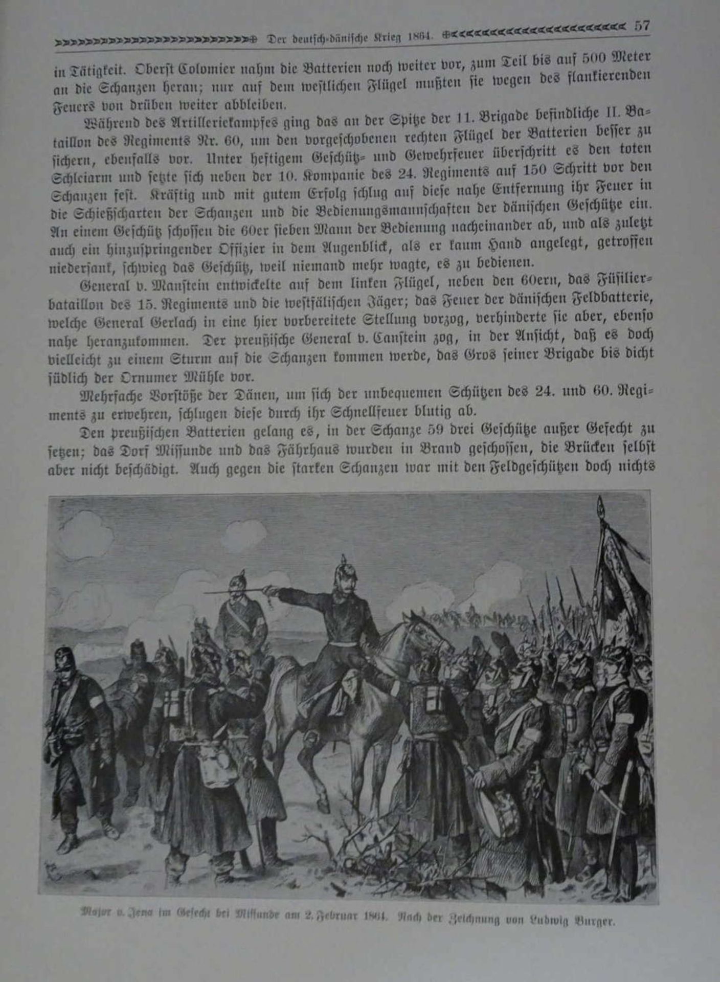 von Voss, Wilhelm, Illustrierte Geschichte der deutschen Einigungskriege 1864 - 1866.Union - Image 3 of 3