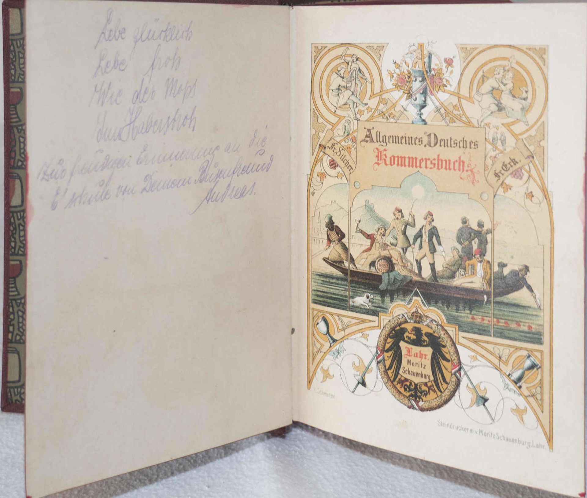 Die heilige Schrift mit Anmerkungen von Johann Friedrich von Meyer 1855. Dazu Allgemeines - Image 2 of 4