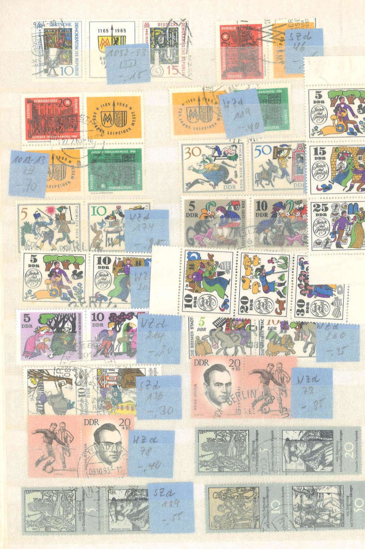 DDR Sammlung von 1976-1990. Komplett postfrisch. Michel ca. 700 €. Bitte besichtigenGDR collection