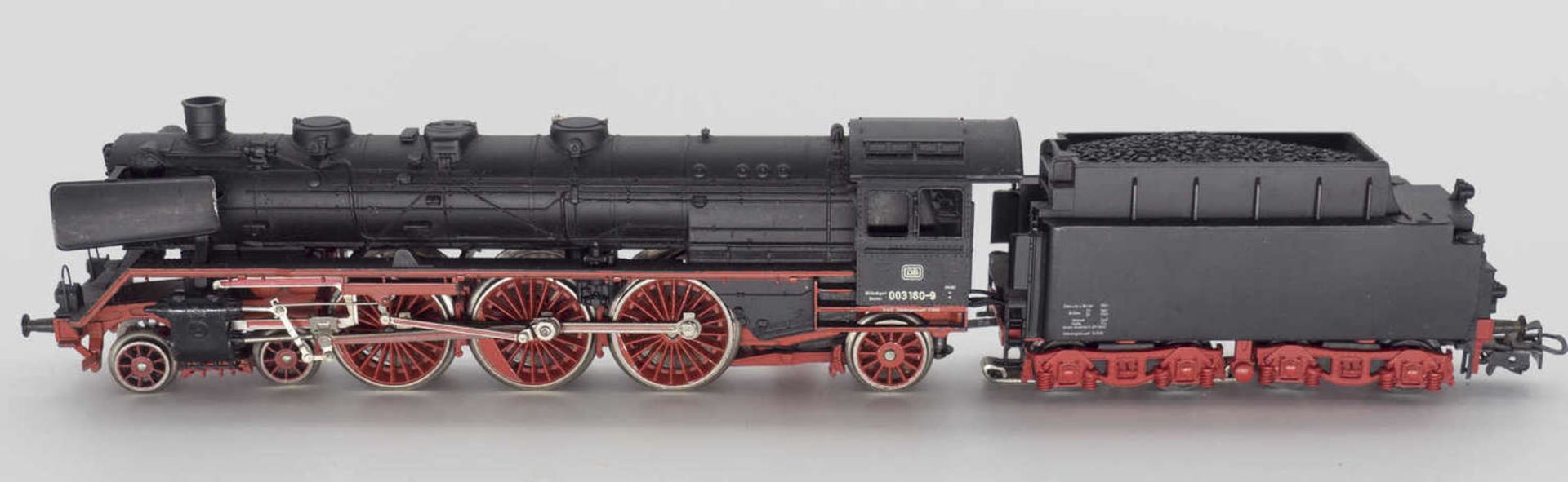 Märklin Dampflokomotive BR 003 der DB, BN 003 160-9. Guss, Tender Kunststoff. Spur H0. Guter