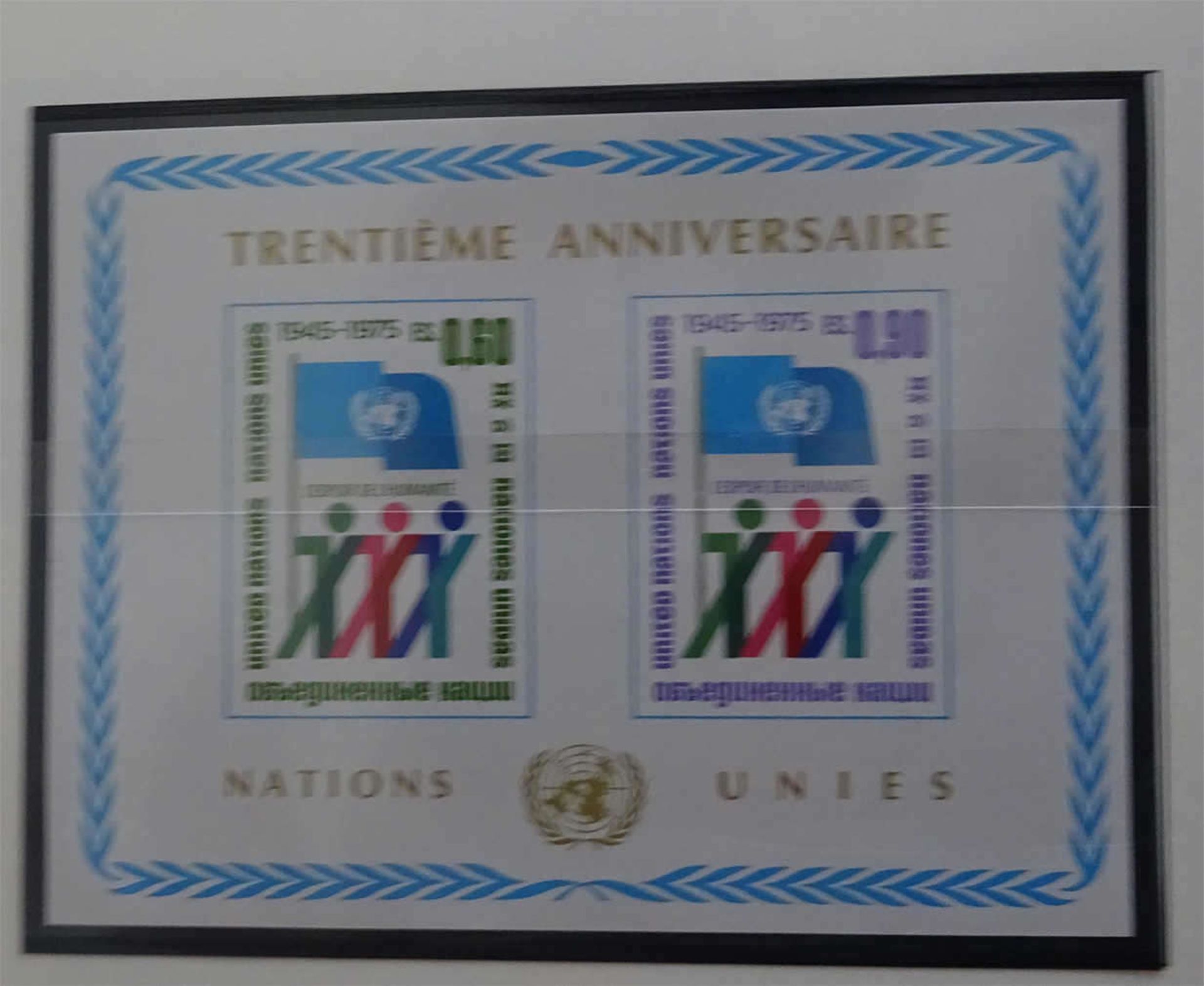 Sammlung United Nations Vereinte Nationen im Leuchtturm Vordruckalbum von 1969 - 1994 postfrisch