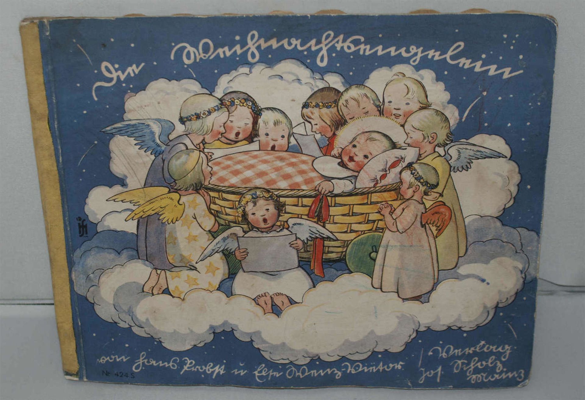 The Christmas Angel by Hans Probst and Else Wenz-Vietor,Publisher: Mainz, Jos. Scholz. Publicat