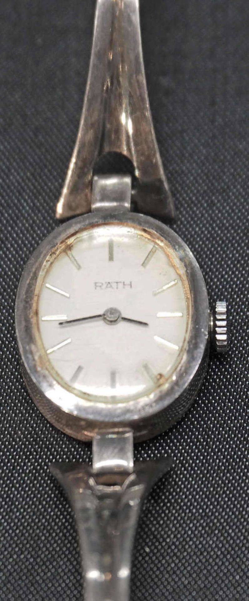 Ladies' wristwatch, Räth, 835 silver. Length about 18 cm. Weight approx. 20 gr