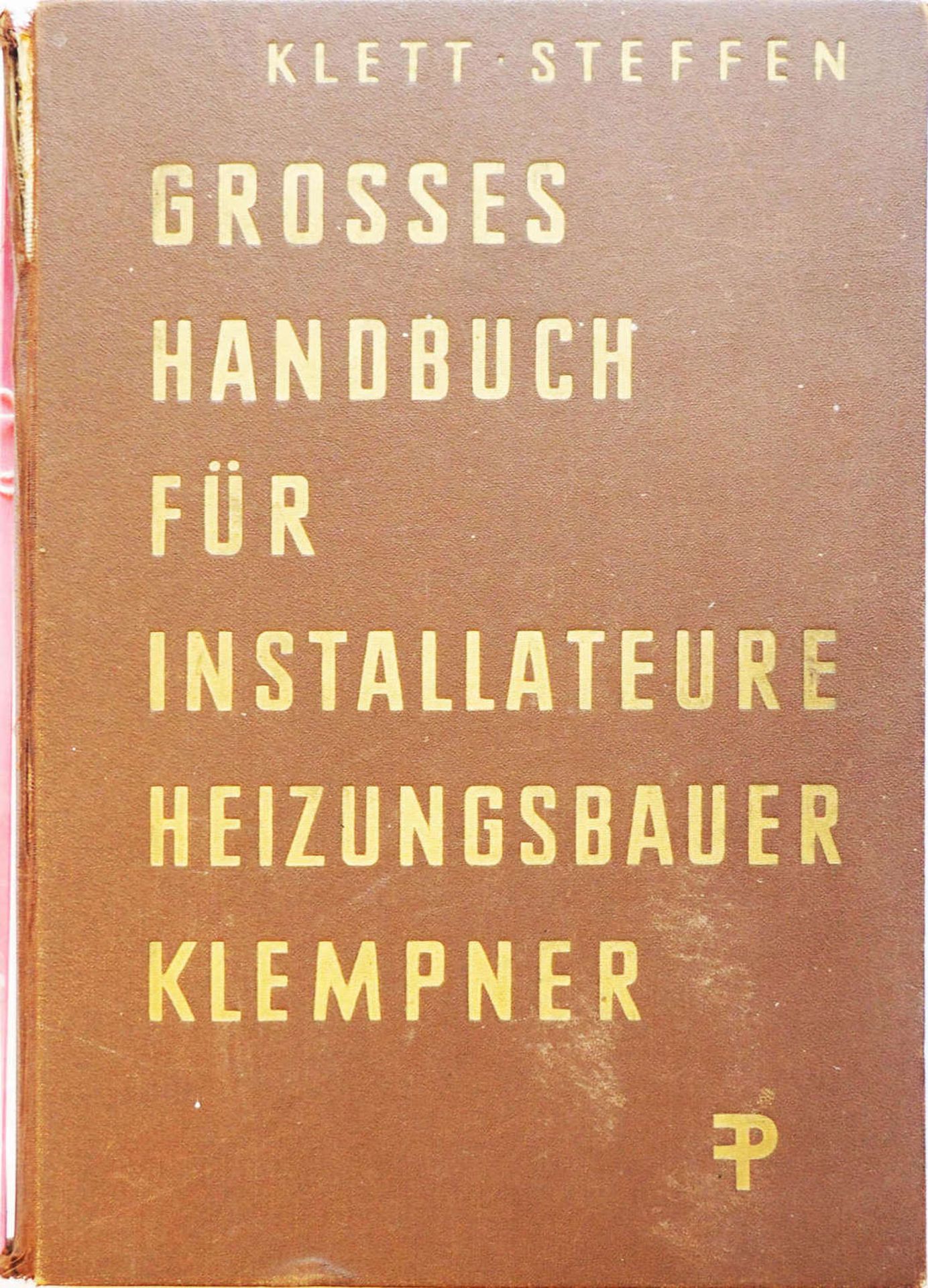 Klett-Steffen, Large manual for installers, heating engineers and plumbers, c. 1954